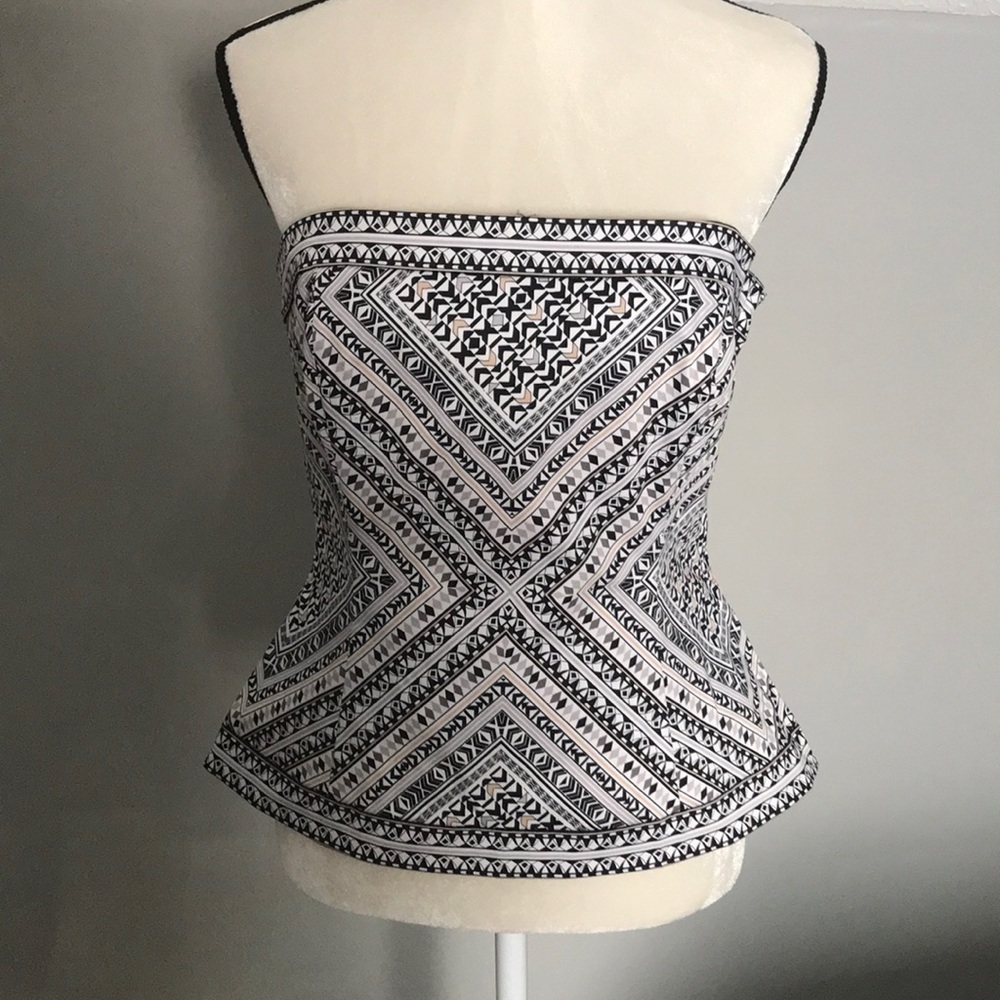 White House black market corset top NWT